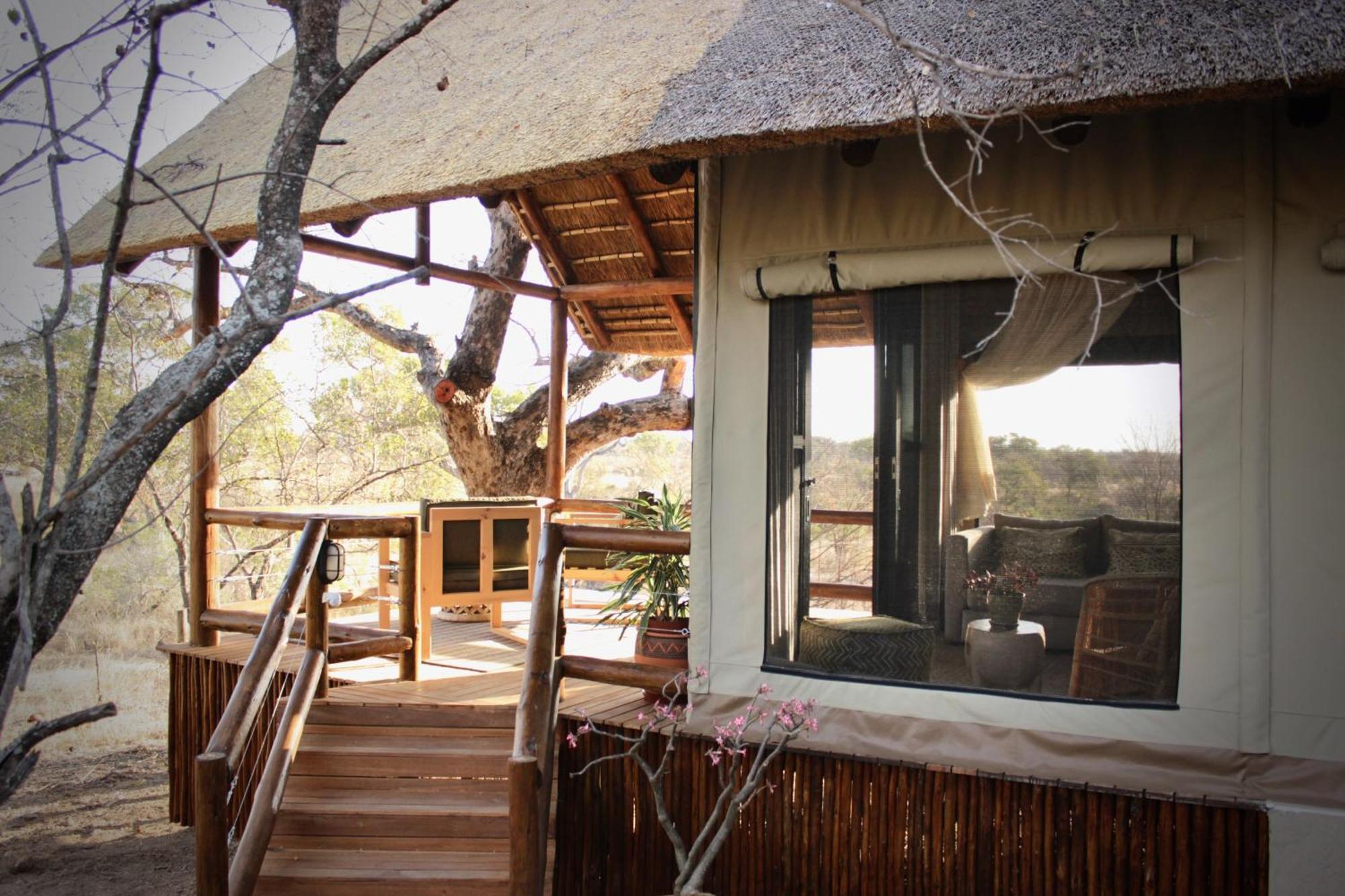 Sausage Tree Safari Camp Balule Game Reserve Exterior foto