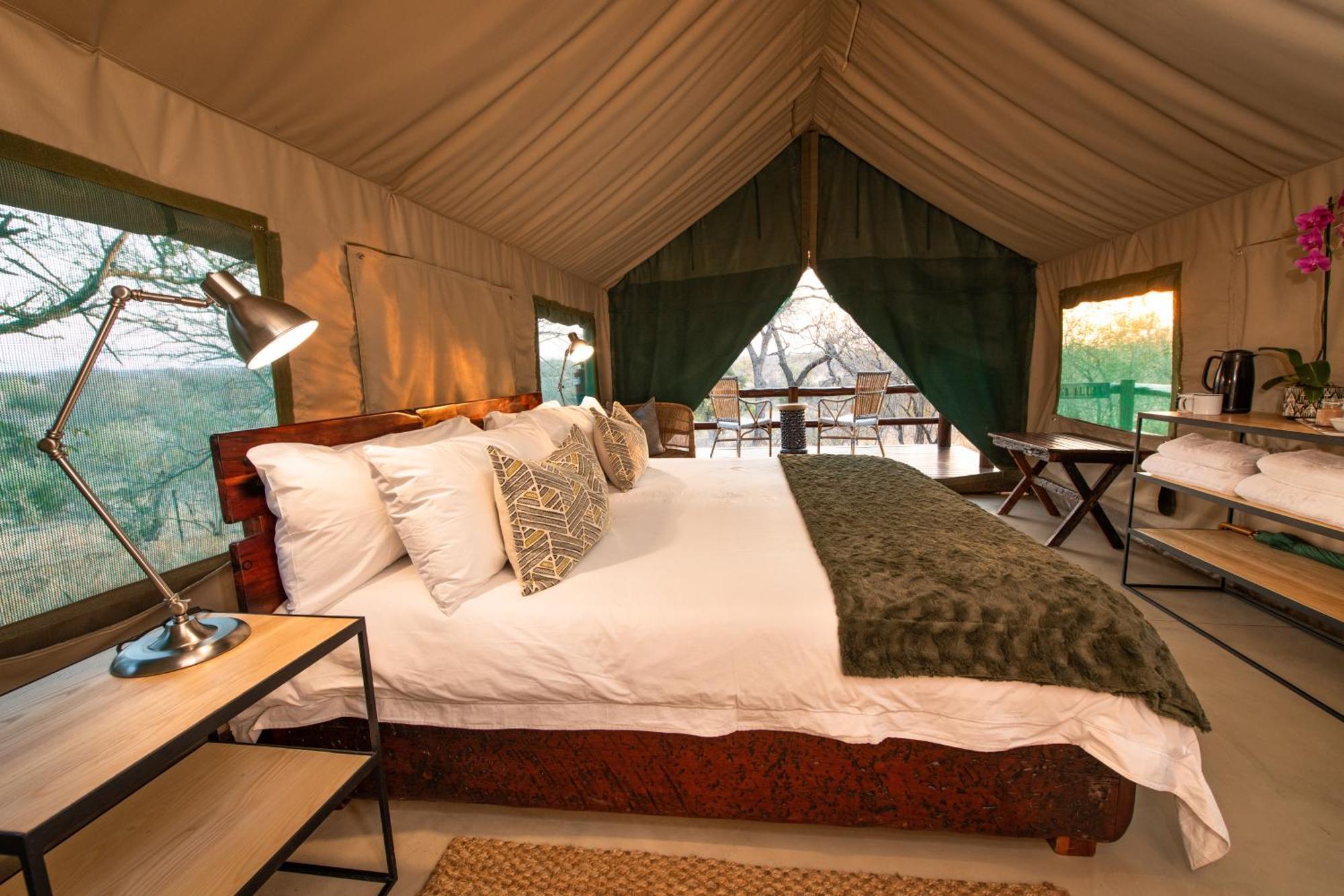 Sausage Tree Safari Camp Balule Game Reserve Exterior foto